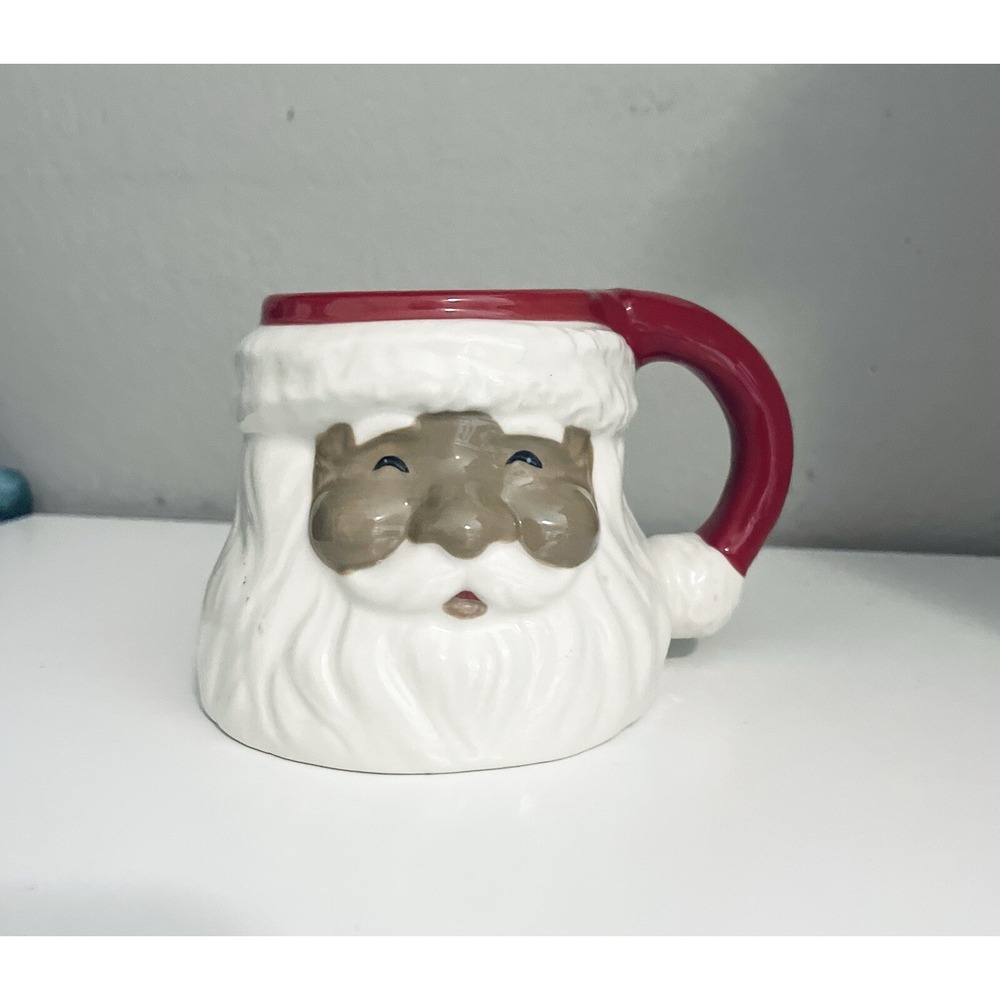 Target THRESHOLD Ceramic Stoneware Santa Mug
